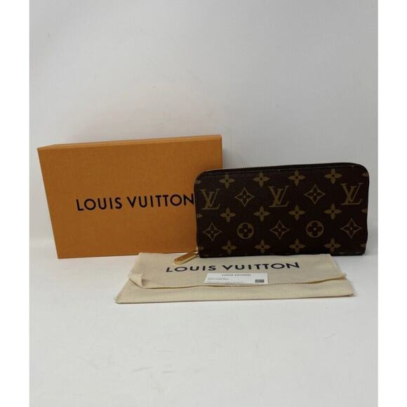 Louis Vuitton Zippy Wallet Monogram/Fuchsia Women Long Wallet - Picture 3 of 11